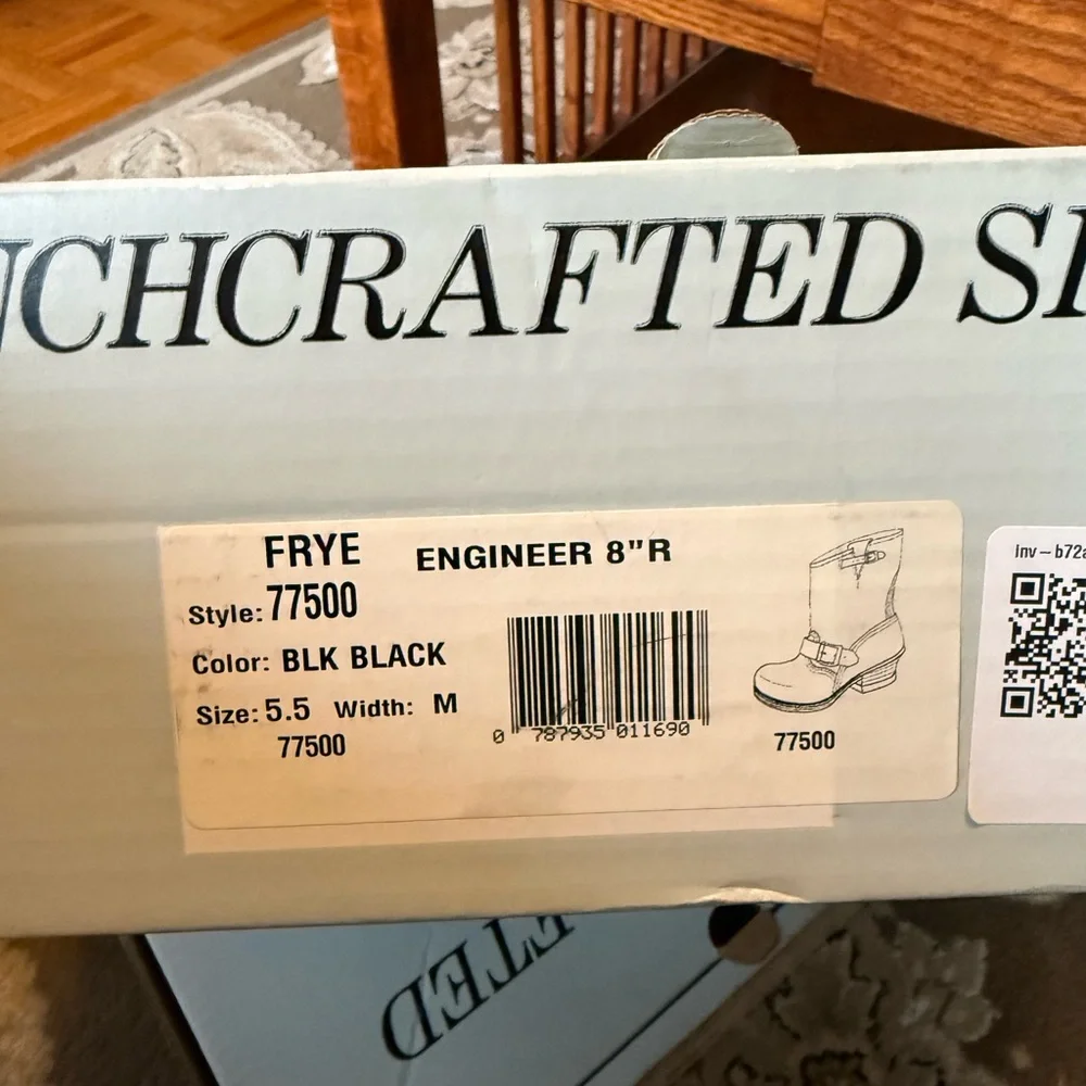 Frye Black Engineer Boot - Picture 3 of 7